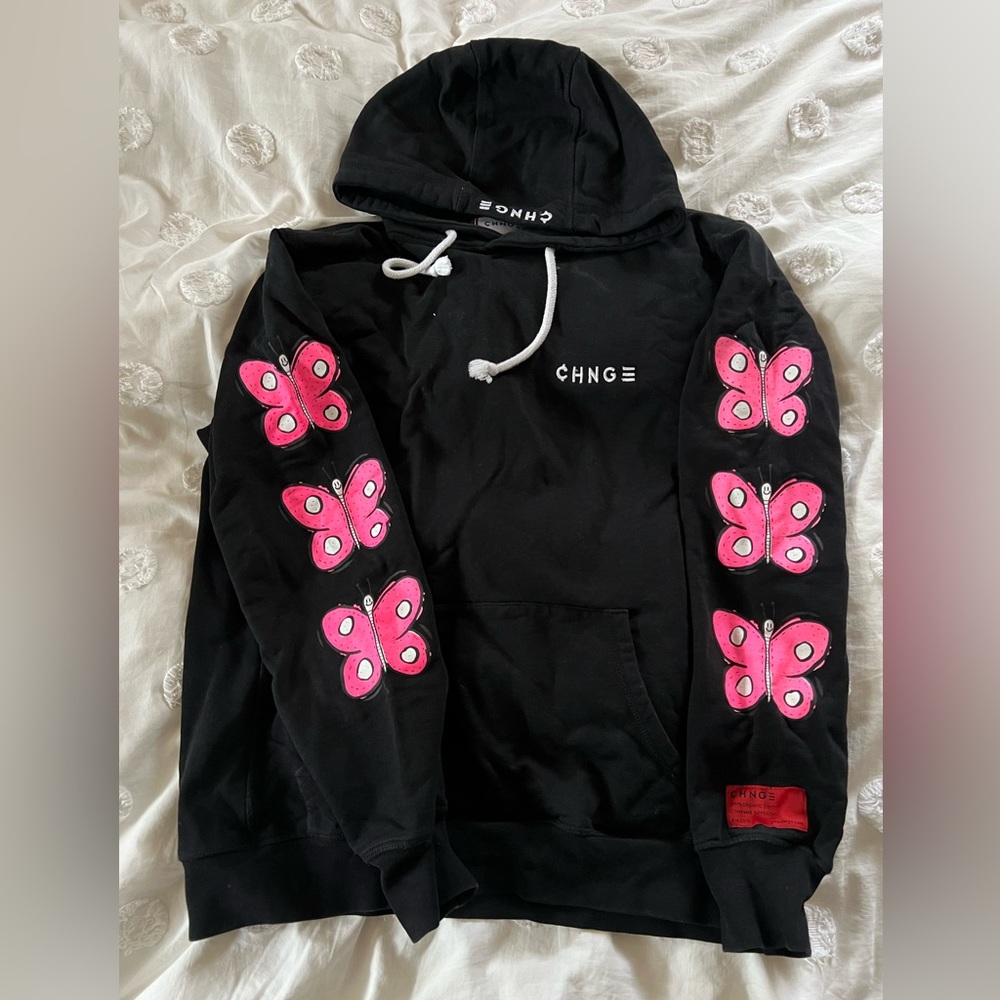 CHNGE ~growth is a process~ hoodie!!🦋🦋